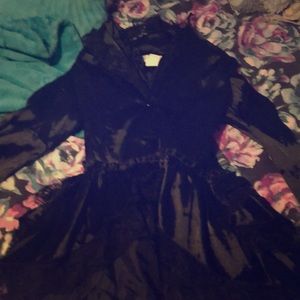 Black gothic coat
